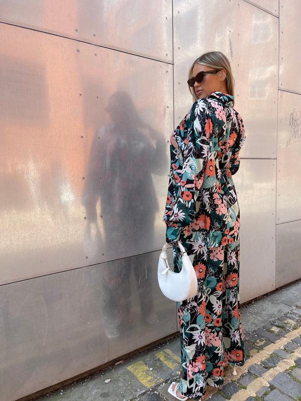 Glamorous Garden Floral Long Sleeve Shirt