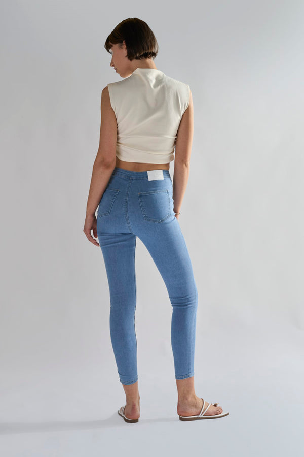 Glamorous Glamorous Bleach Stonewash Skinny Jeans