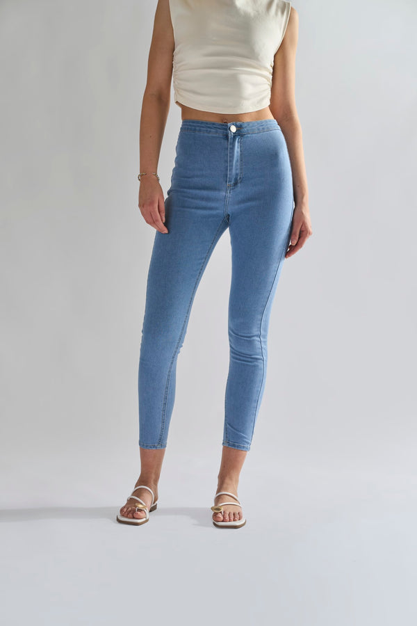 Glamorous Glamorous Bleach Stonewash Skinny Jeans