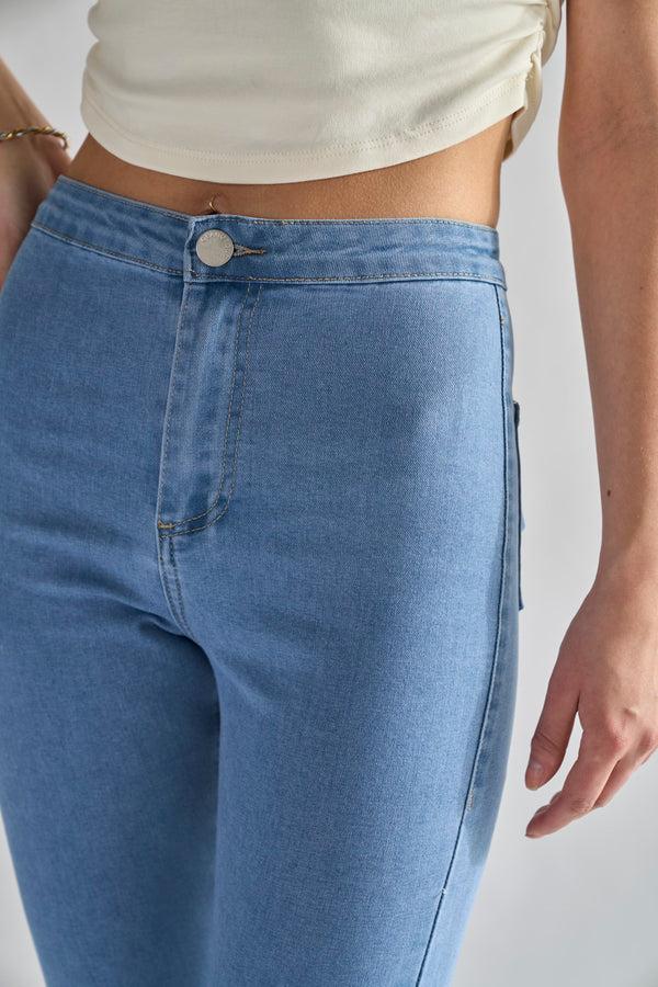 Glamorous Glamorous Bleach Stonewash Skinny Jeans