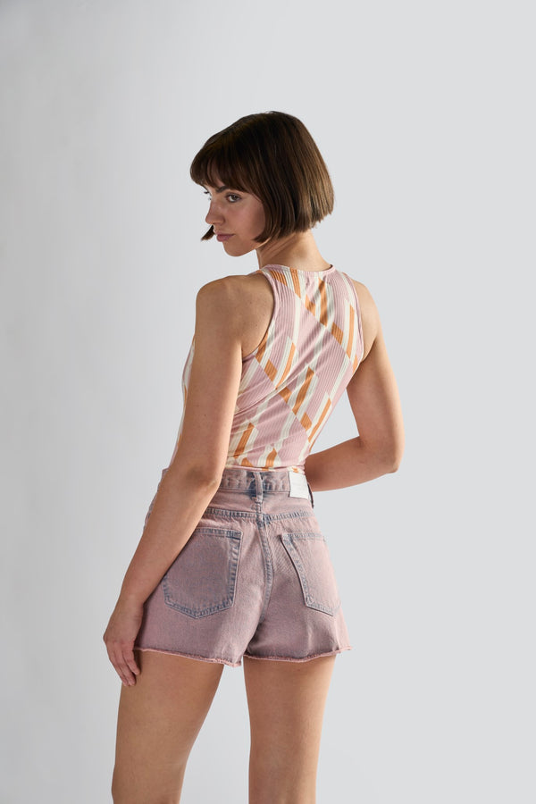 Glamorous Glamorous Retro Geo High Neck Bodysuit