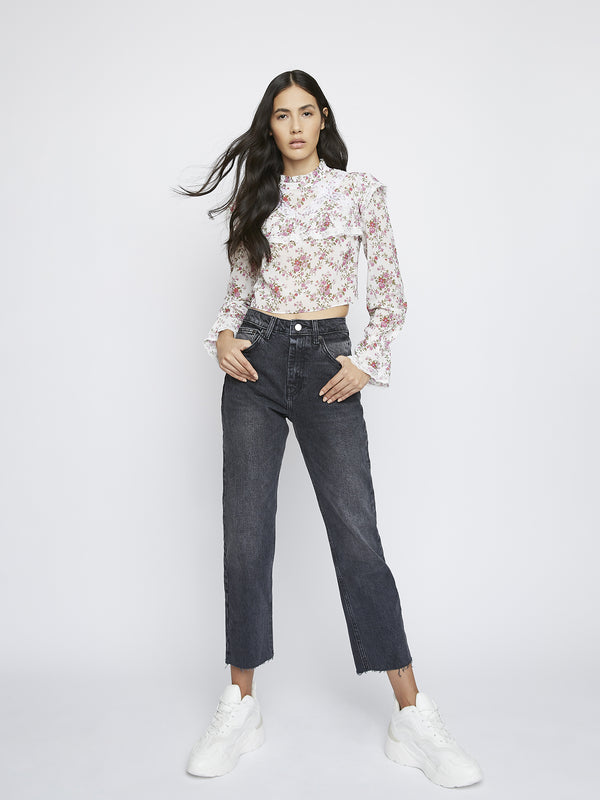 Glamorous Glamorous Romantic Floral Chiffon Top