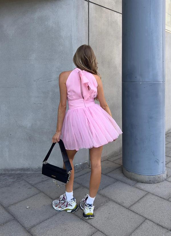 Glamorous Liberty Tulle Mini Dress -Pretty Pink