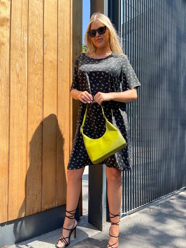 Glamorous Rosebud Floral T-Shirt Mini-Dress