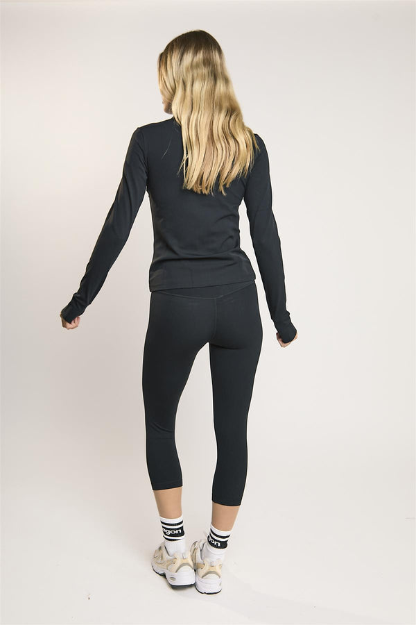 Glamorous Signature Black Seamless Leggings