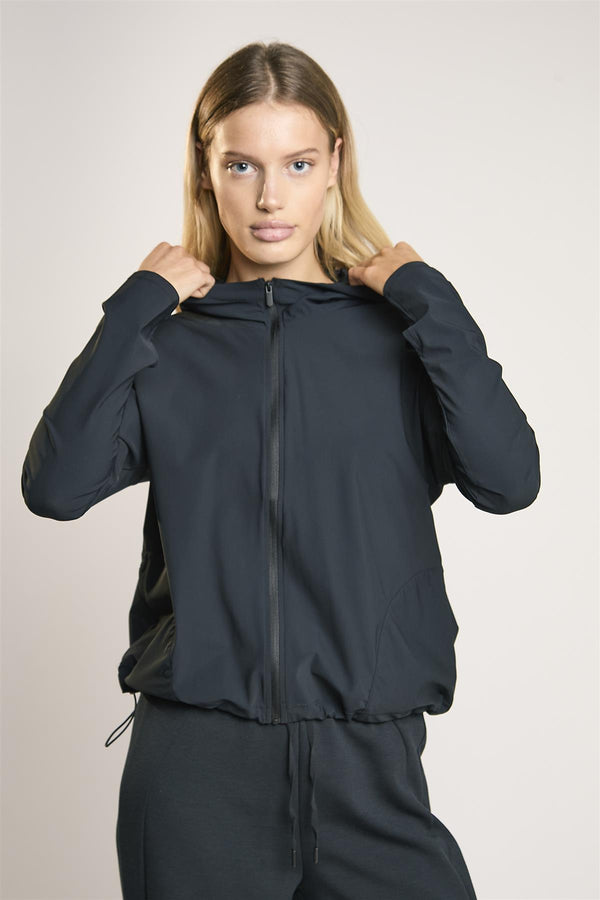 Glamorous Signature Black Wind-Breaker Jacket