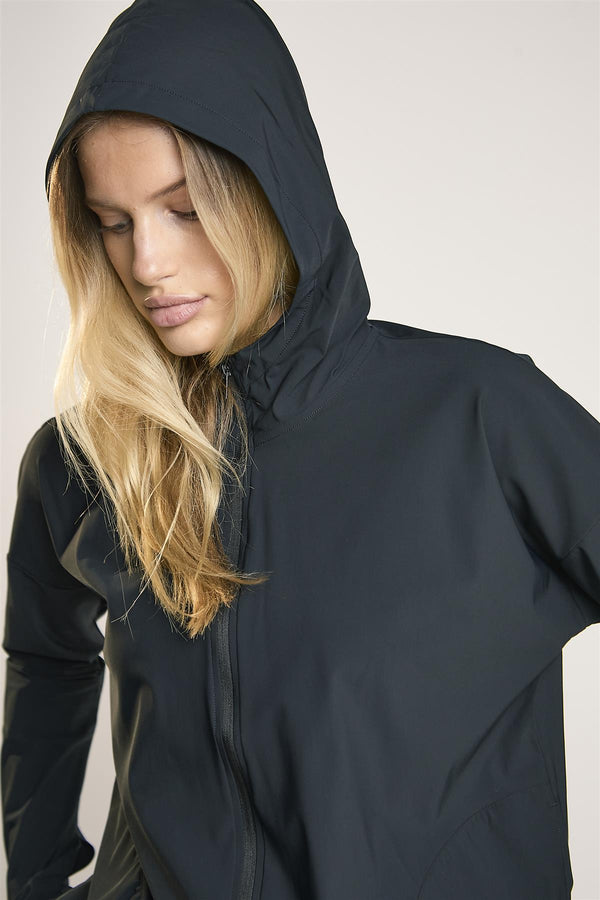 Glamorous Signature Black Wind-Breaker Jacket