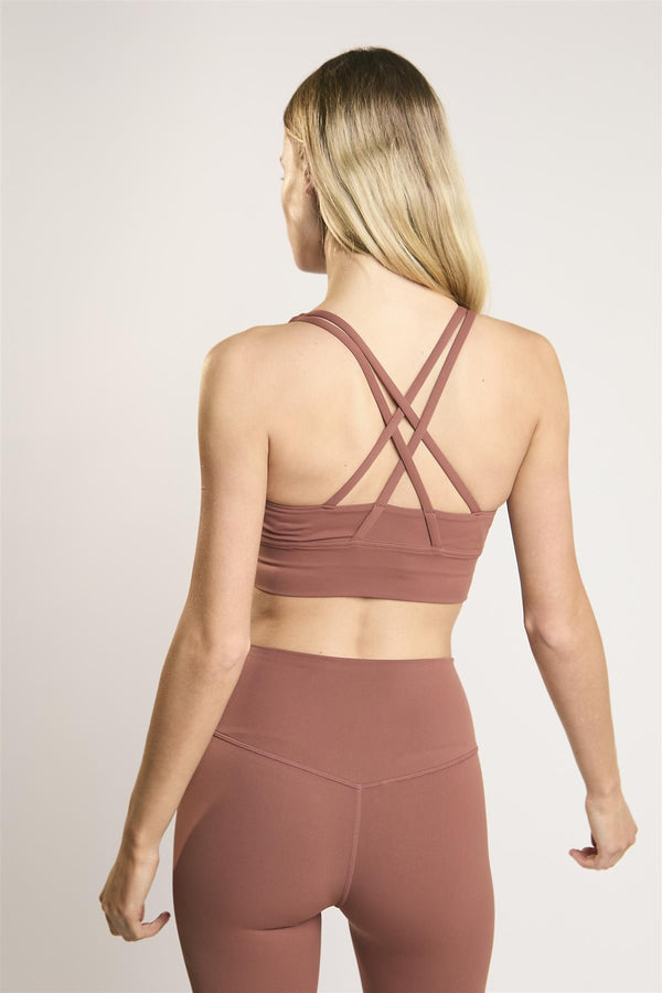 Glamorous Signature Sienna Cross-Back Crop-Top