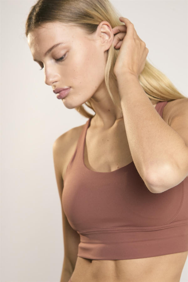 Glamorous Signature Sienna Cross-Back Crop-Top