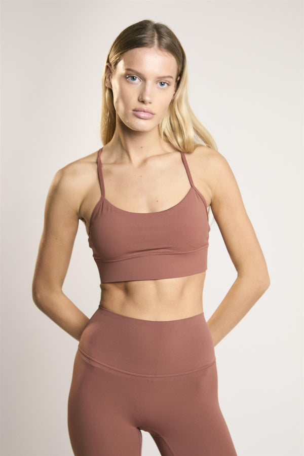 Glamorous Signature Sienna Scoop-Neck Crop-Top