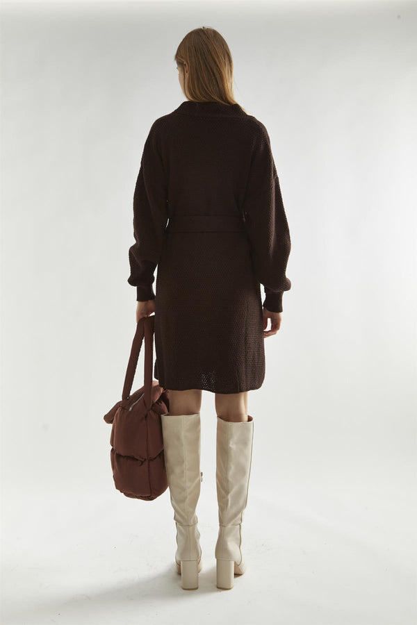 Glamorous Walnut Jumper Mini-Dress