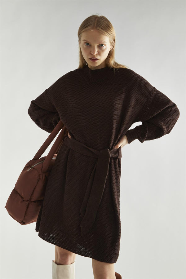 Glamorous Walnut Jumper Mini-Dress