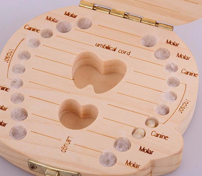 Glamza Baby Boys & Girls Keepsake Tooth And Lanugo Box