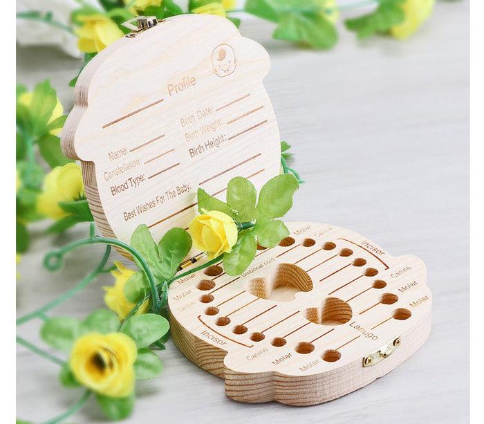 Glamza Baby Boys & Girls Keepsake Tooth And Lanugo Box