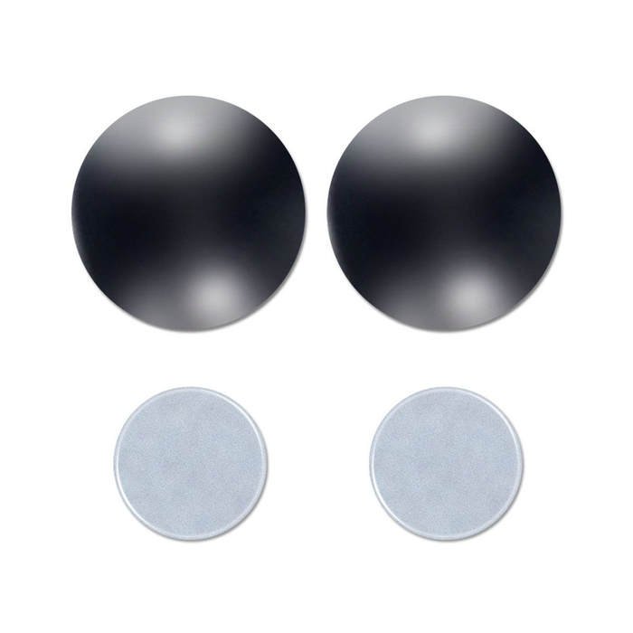 Glamza Glamza 2 In 1 Black Ear And Magnetic Slimming Studs