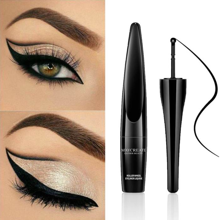 glamza Glamza Black Roller Wheel Eyeliner – Precision Beauty for Every Look