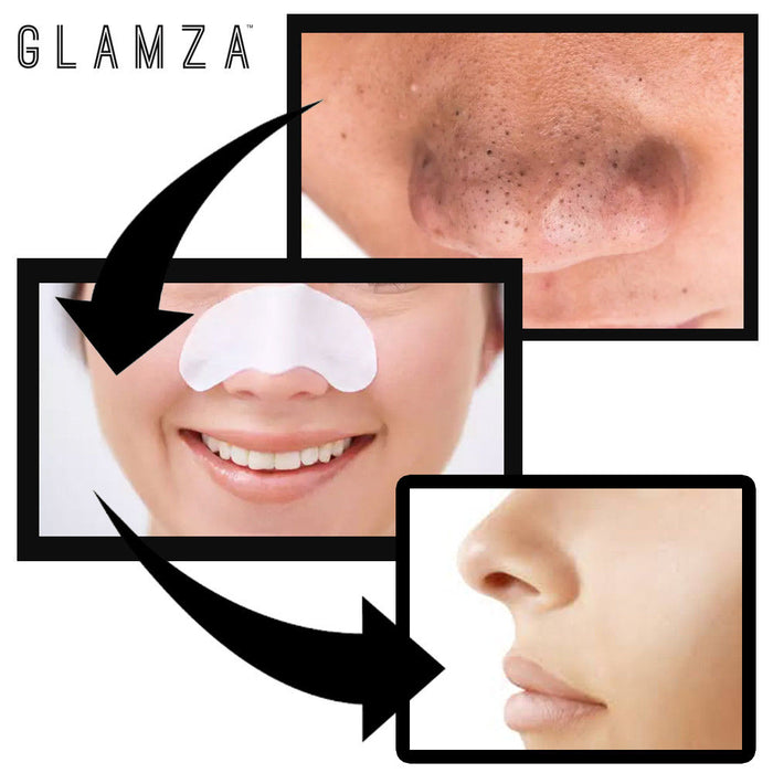Glamza Glamza Deep Cleansing Nose Strips For Blackheads