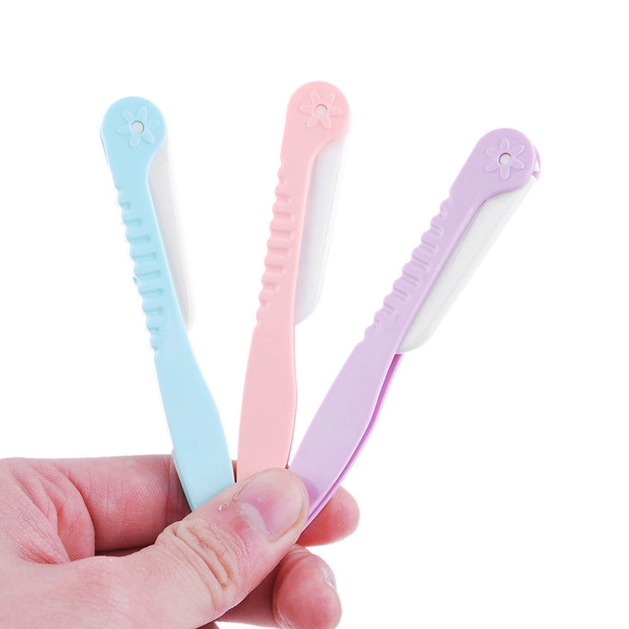 Glamza Glamza Eyebrow Shaper & Dermaplaning Portable Razor Tool