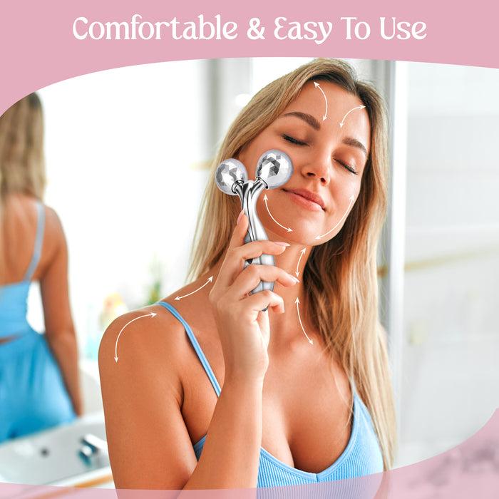 glamza Glamza 3D Body & Facial Massage Rollers