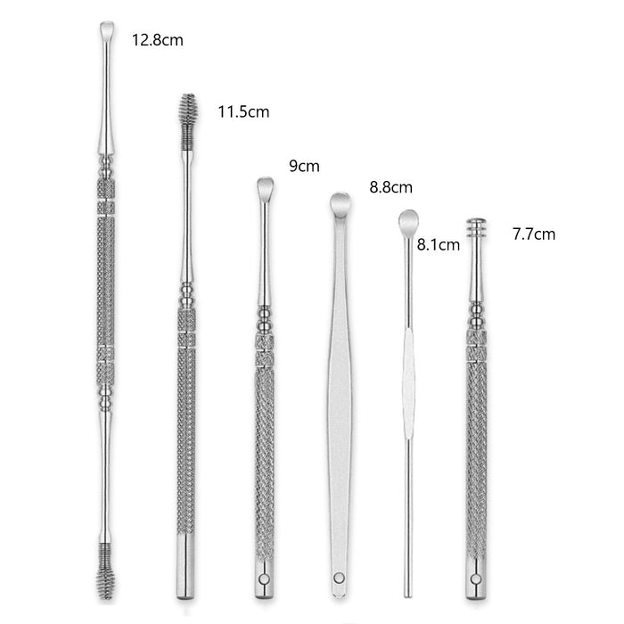 Glamza Glamza 6pc Ear Wax Removal Kit