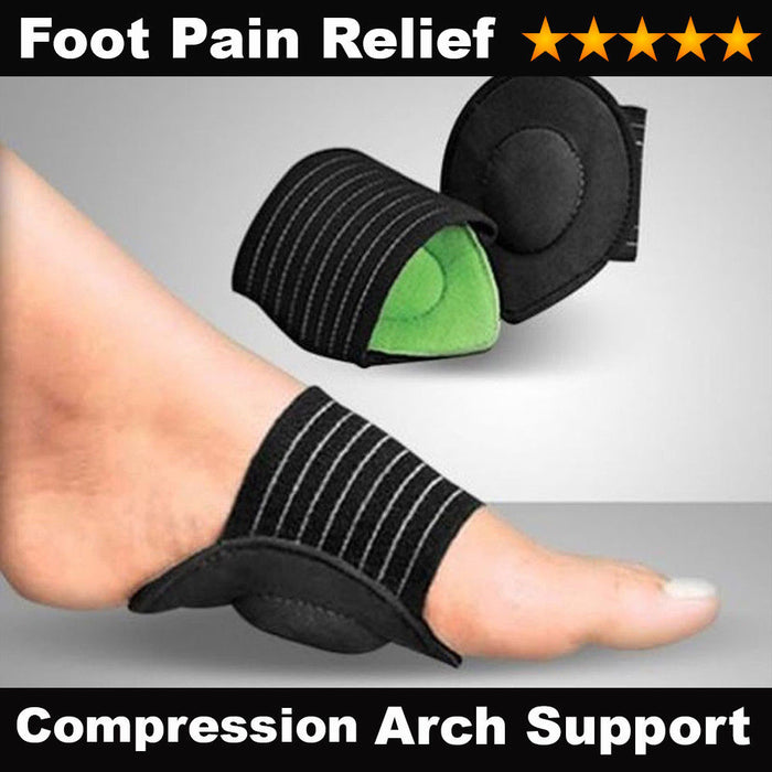 glamza GLAMZA Cushioned Foot Arch Support