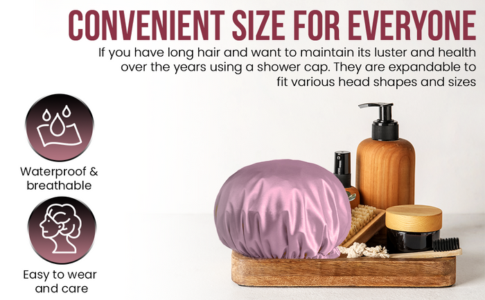 Glamza Glamza Luxury Shower Cap