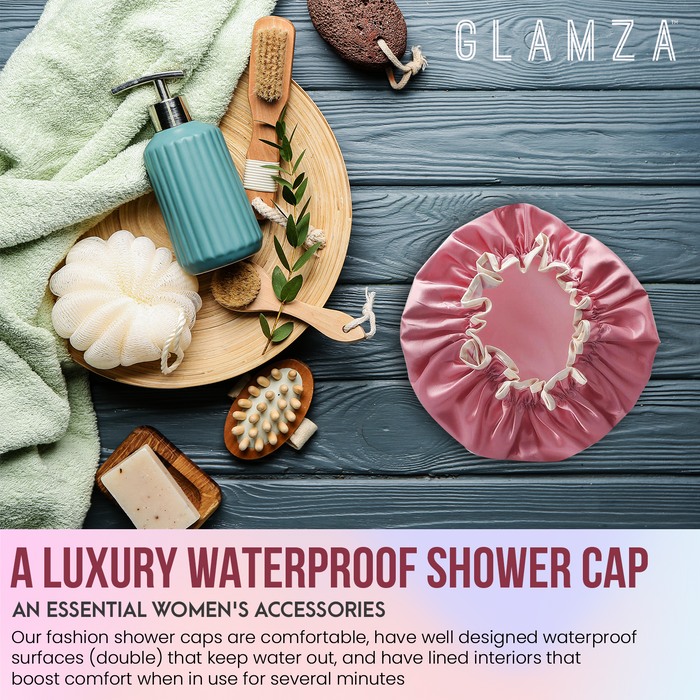 glamza Glamza Luxury Shower Cap