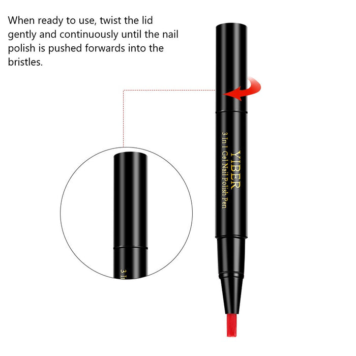 Glamza Glamza One Step Gel Nail Polish Pens