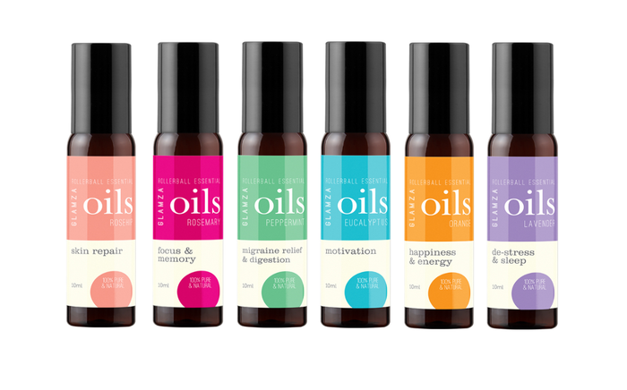 glamza Glamza Rollerball Essential Oils 10ml