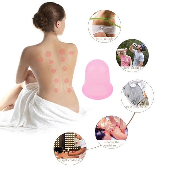 Glamza Glamza Silicone Cupping And Massage Cups