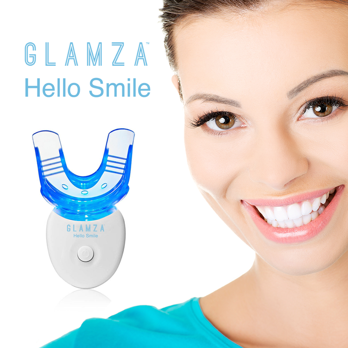 Glamza Glamza Hello Smile - Teeth Whitening Kit 3ml Gel