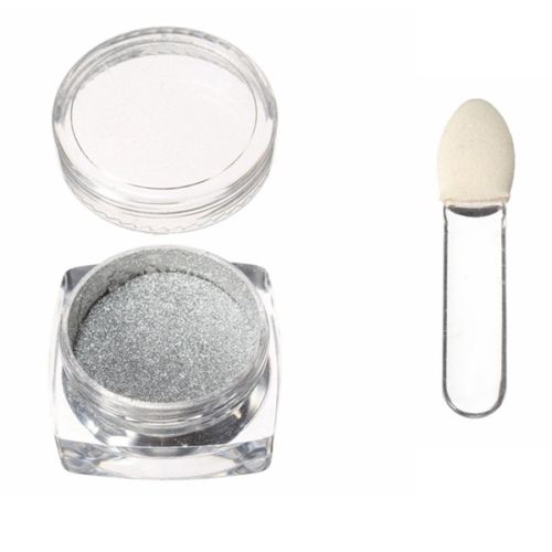 glamza Magic Mirror Effect Nail Powder Chrome