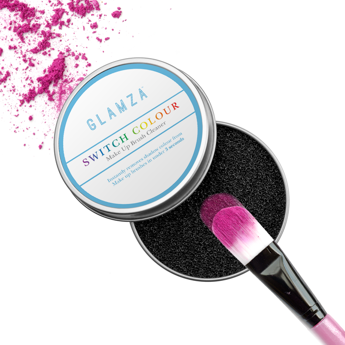 glamza Glamza Switch Colour Makeup Brush Cleaner – Efficient Reusable & Travel-Friendly FREE UK Postage