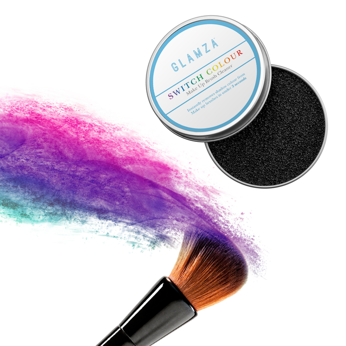 glamza Glamza Switch Colour Makeup Brush Cleaner – Efficient Reusable & Travel-Friendly FREE UK Postage