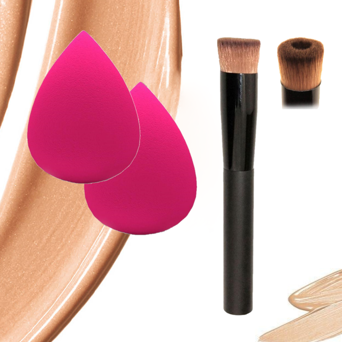 Glamza Glamza Teardrop Makeup Blender Sponge – Flawless Streak-Free Application | FREE UK Delivery