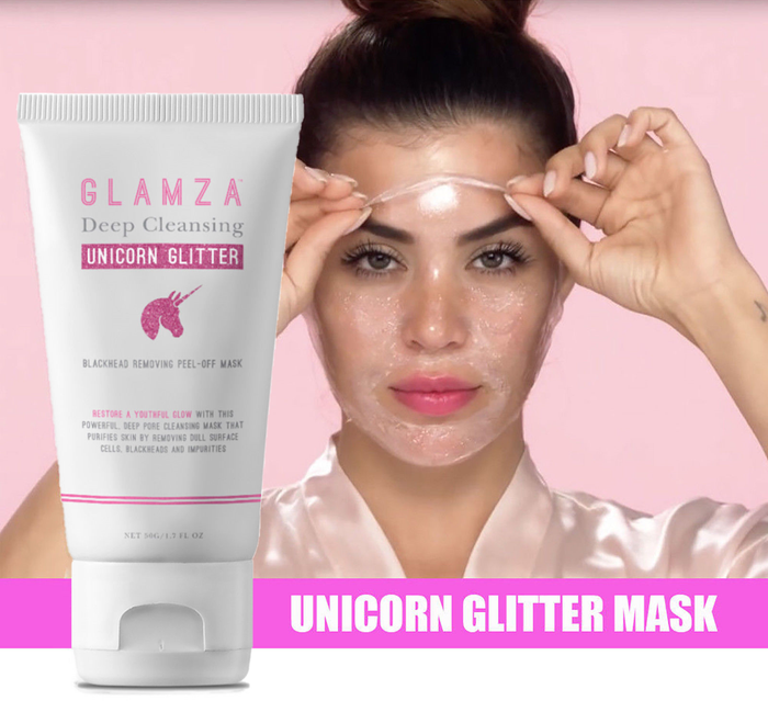 glamza Glamza 'Unicorn Glitter' Deep Cleansing Blackhead Peel Off Mask - SALE