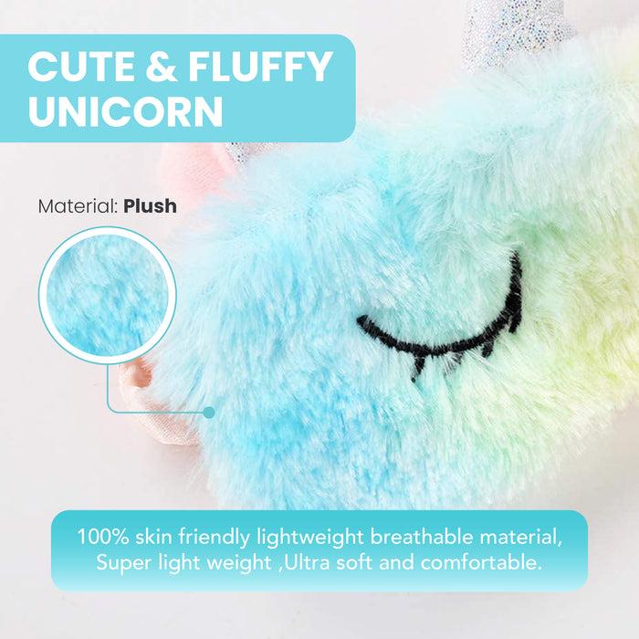 Glamza Glamza Unicorn Sleeping Eye Mask – Super Soft & Comfortable Sleep Mask – Free UK Postage