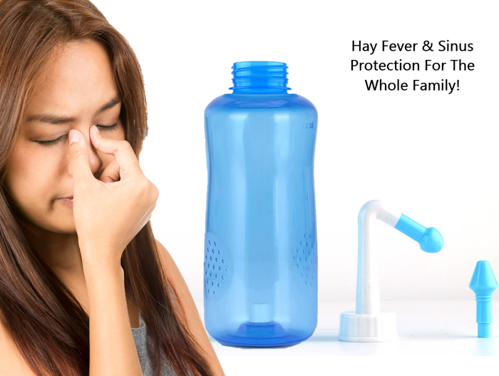 Glamza Nasal Wash – Irrigation & Hay Fever Relief Tool – Free UK Delivery