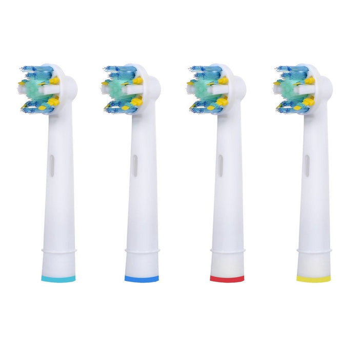 glamza Oral B "Floss Action" Compatible Electric Toothbrush Heads 4 Pack