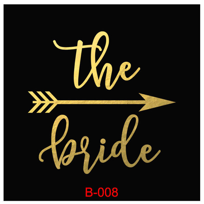 Glamza Summer Festival Fancy Dress & Beach Holiday Metallic Sticker Tattoos