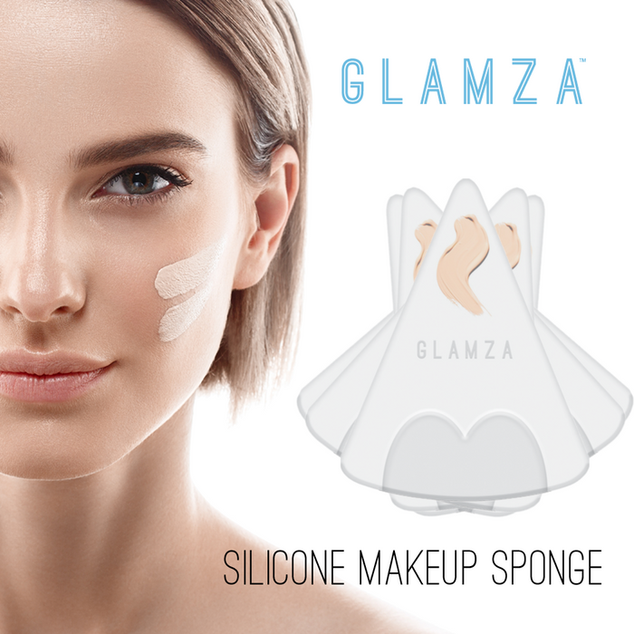 glamza Ultra Smooth Triangle Silicone Make Up Sponges – Free UK Delivery