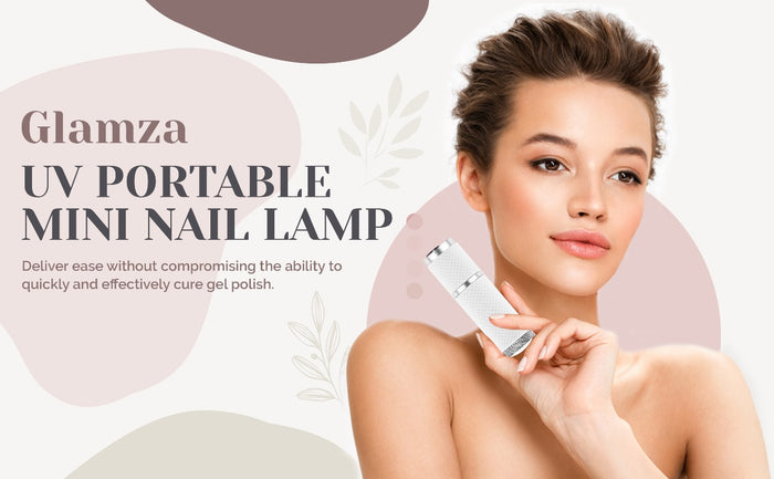Glamza UV Nail Torch - Nail Polish LED Curing Lamp With Free UK Postage