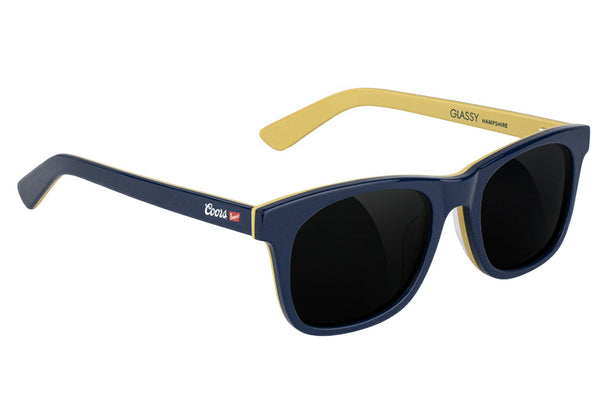 Glassy Sunhaters Coors Banquet X Hampshire - Blue Blue/Buff