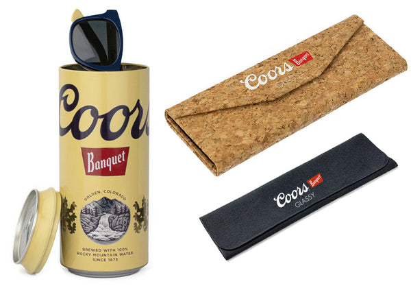 Glassy Sunhaters Coors Banquet X Hampshire - Blue Blue/Buff