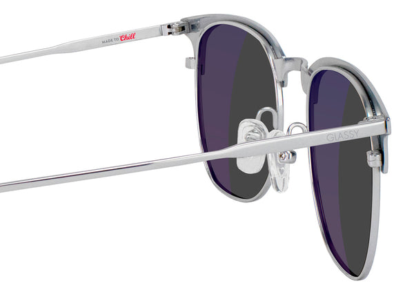 Glassy Sunhaters Coors Light X Morrison Plus Polarized Silver
