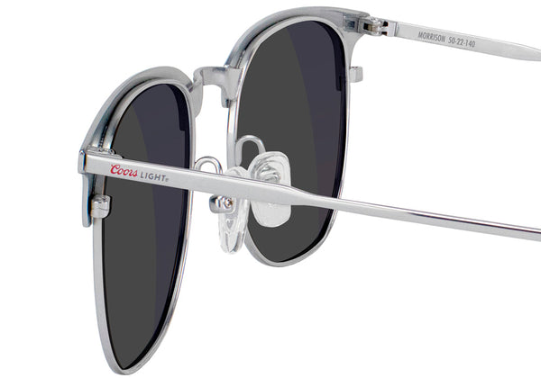 Glassy Sunhaters Coors Light X Morrison Plus Polarized Silver