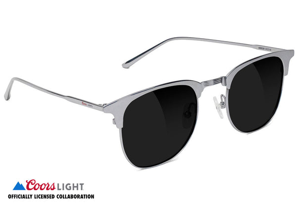 glassy sunhaters Coors Light X Morrison Plus Polarized Silver