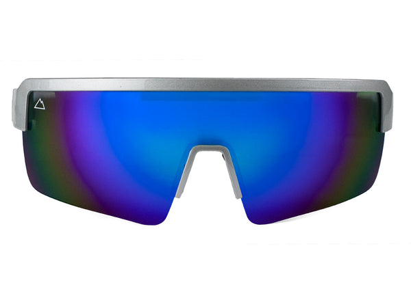 Glassy Sunhaters Coors Light X Sonora - Silver/Blue Mirror Silver/Blue Mirror