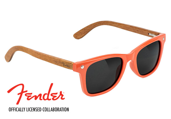 glassy sunhaters Fender x Mikemo Fiesta Red/Pau Ferro Polarized Fiesta Red/Pau Ferro