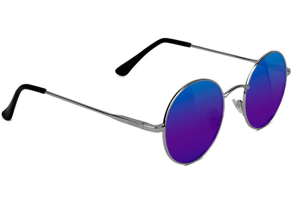 glassy sunhaters Jaws Premium Silver/Blue Mirror
